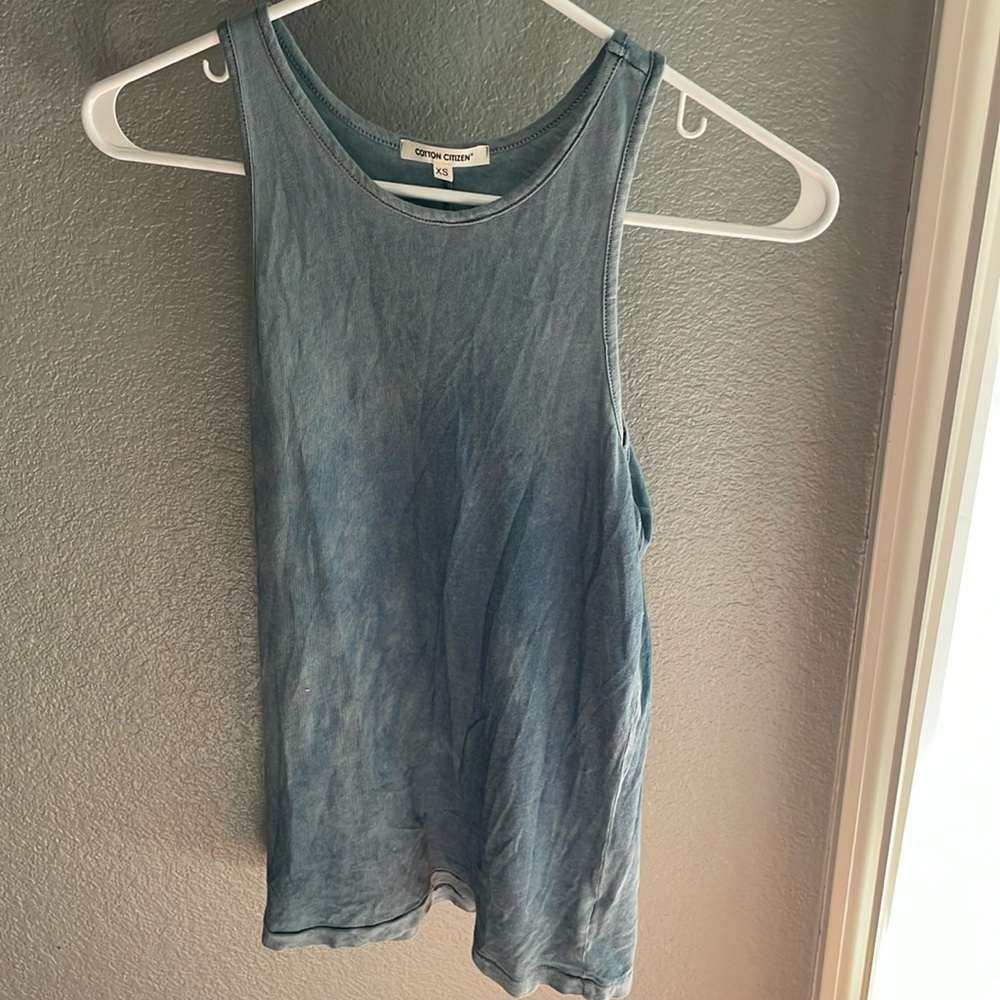 Light blue tank top